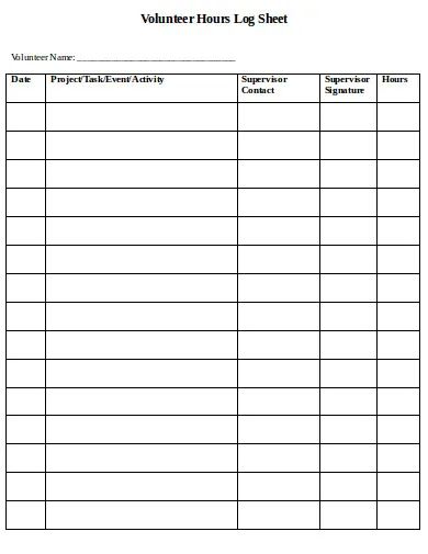 Volunteer Hours Log, Business Hours Sign, Community Service Hours, Godly Character, Sign In Sheet Template, Sign Up Sheets, Volunteer Hours, Volunteer Activities, Community Service Projects