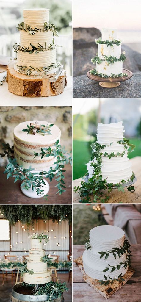 Neutral Wedding Cake, Cakes Trending, Elegant Neutral Wedding, Cake Greenery, Wedding Cake Designs Simple, Wedding Cake Greenery, Colorful Wedding Cakes, Ladies Brunch, Wedding Boards