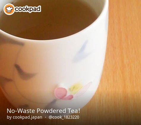 No-Waste Powdered Tea! Instant Tea Powder, Instant Ice, Decaf Tea, Homemade Mixes, Instant Tea, Green Tea Cups, Tea Recipe, Tea Powder, No Waste