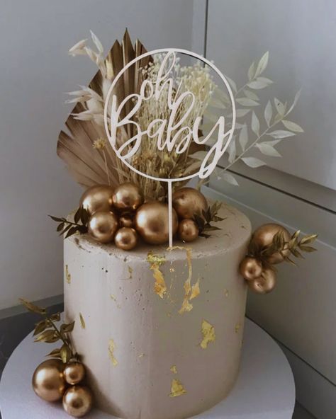 Boho Gender Reveal Cake, Boho Theme Cake, Boho Themed Cake, Boho Baby Shower Cake, Neutral Baby Shower Cake, Neutral Baby Shower Decor, Edible Print Cake, Baby Shower Cake Ideas, Bohemian Cake