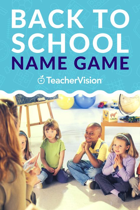 This name game for kids will help you get to know each other in the first week of school. Name games and ice breakers for kids help children feel connected in the classroom. Use this name game for your circle time activity! #namegame #icebreakers #circletime Name Game For Preschoolers, Name Game Kindergarten Circle Time, First Day Of School Games Preschool, Ice Breakers For Preschoolers, Preschool Get To Know You Games, Learning Name Games For Kids, First Week Of Preschool Activities Circle Time, Name Games Preschool Circle Time, Kindergarten Getting To Know You Games