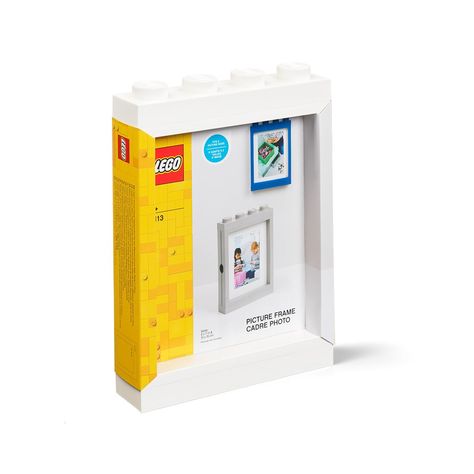 Buy LEGO White Picture Frame at Entertainment Earth. Mint Condition Guaranteed. FREE SHIPPING on eligible purchases. Shop now! #sponsored, , #ad, #White, #LEGO, #Frame, #Picture Lego Picture Frame, Lego Minifigure Display, Lego Bedroom, Lego Hogwarts, Grey Picture Frames, Lego Wall, Lego Display, Picture Frame Sizes, 8x10 Picture Frames