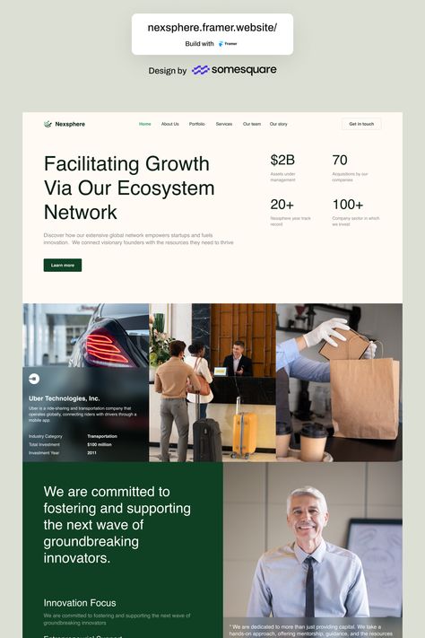 Excited to share our first exploration of a capital company website design! We are available for new projects. Feel free to reach out to us if you want to create or revamp your website at 📧 Email: project@somesquare.com Website Search Design, Minimal Corporate Website Design, Consulting Company Website, Investment Company Website Design, Office Website Design, Company Overview Design, Leadership Website Design, Website Design Professional, Website Design Corporate