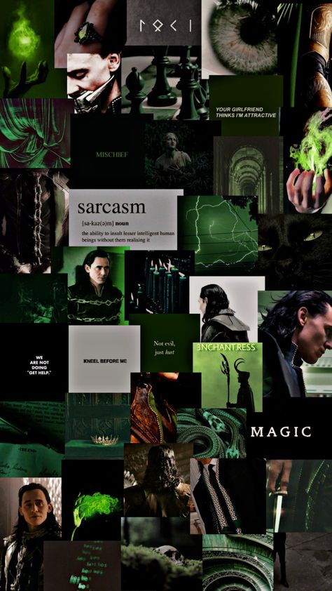 Avengers Loki Wallpaper, Loki Moodboard, Loki Phone Wallpaper, Loki Aesthetic Wallpaper, Loki Wallpaper Aesthetic, Loki Background, Loki Laufeyson Aesthetic, Loki Tattoo, Loki Poster