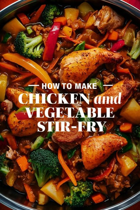 Easy Chicken Stir Fry Recipe: Perfect for Busy Nights Ree Drummond Summer Chicken Stir Fry, Stir Fry With Cabbage Vegetables, Garlic Chicken Stir Fry With Vegetables, Chicken Stir Fry With Bean Sprouts, Sauce For Chicken Stir Fry, Honey Soy Chicken Stir Fry, Chicken Marinade For Stir Fry, Sweet And Spicy Chicken Stir Fry, Chicken Vegetable Stir Fry Recipes