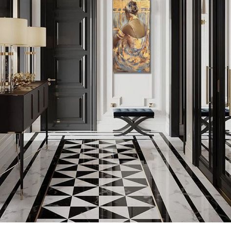 Marble Floor Design Entrance Luxury, Marble Inlay Designs Floor Patterns, Italian Flooring Design Pattern, Passage Flooring Pattern, Flooring Inlay Design, Passage Flooring Design, Corridor Flooring Design, Marble Inlay Floor Patterns, Lobby Flooring Design