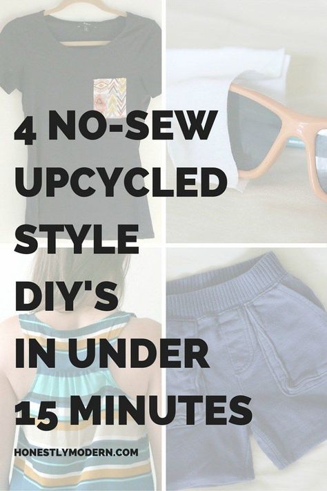 No Sew Refashion, Sewing Upcycled Clothing, Diy Clothes Storage, Diy Clothes Refashion Videos, Clothes Upcycle, Diy Fashion Trends, Easy Diy Clothes, Style Hacks, Diy Clothes Refashion