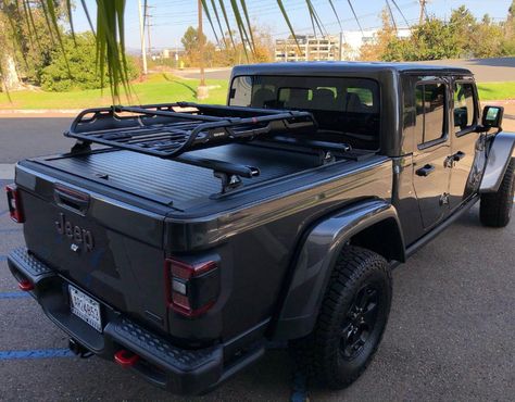 (1) No Retractable Tonneau Covers for Gladiators? | Jeep Gladiator Forum - JeepGladiatorForum.com Keep Gladiator Accessories, Jeep Gladiator Accessories, Jeep Gladiator Overland, 2023 Gmc Canyon, Overland Build, Truck Covers, Custom Pickup Trucks, Dream Vehicles, Chevy Colorado