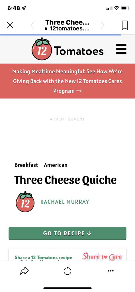 Three Cheese Quiche By 12 Tomatoes, 12 Tomatoes 3 Cheese Quiche, 12 Tomatoes Three Cheese Quiche, 3 Cheese Quiche 12 Tomatoes, Three Cheese Quiche 12 Tomatoes, Three Cheese Quiche, Tomato Quiche, Brunch Foods, 12 Tomatoes Recipes