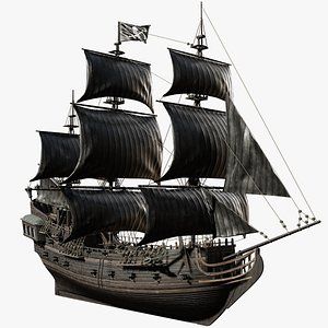 Cartoon Pirate Ship, Black Pearl Ship, Chinese Boat, Pirate Ship Model, Pirate Ship Art, Galleon Ship, Model Engineering, Pirate Island, Pirate Boats