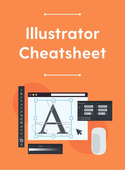 Free Illustrator Cheatsheet: A PDF Guide to the Pen Tool, File Formats & Shortcuts Adobe Illustrator Ipad, Illustrator Hacks, Logos Color, Logos Photography, Inkscape Tutorials, Logos Vintage, Photoshop Tutorial Graphics, Logos Retro, Adobe Illustrator Design