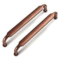 Copper Hardware Kitchen, Copper Handles Kitchen, Copper Cabinet Pulls, Kitchen Drawer Pulls, Copper Handles, Brown Copper, Cabinet Hardware Pulls, Coat Paint, Kitchen Cabinet Knobs