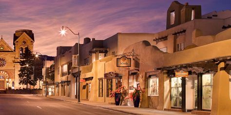 9 Gorgeous and Historic Hotels in the US That Will Immerse Kids in the Past San Francisco Streets, Santa Fe Plaza, Sante Fe, Haunted Hotel, Land Of Enchantment, México City, Most Haunted, Travel Channel, Conde Nast Traveler