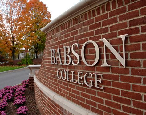 'En.tre.pre.neur.ship (n): Babson' http://mustblog.co/success-1/2014/01/2548-En-tre-pre-neur-ship--n---Babson Babson College, Masters Program, College Vision Board, College Soccer, College Aesthetic, Serial Entrepreneur, Top Colleges, Massachusetts, Places To Go