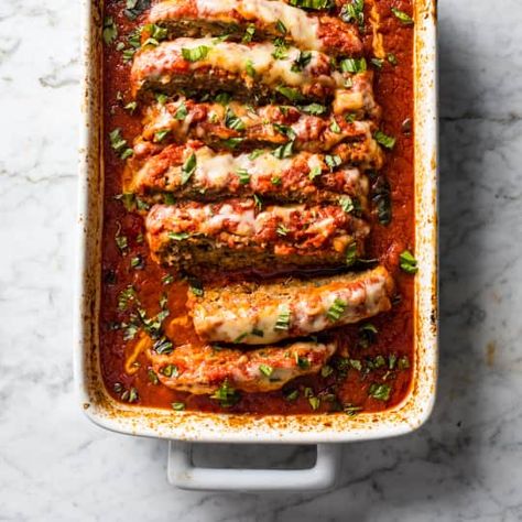 All the soulful flavor of Sunday supper with none of the fuss—meatloaf just got a whole lot more interesting. Italian Meatloaf Recipes, Fresh Basil Recipes, Cooks Country, Italian Meatloaf, Cooks Country Recipes, Illustrated Recipes, Donut Toppings, Cookie Toppings, Country Recipes