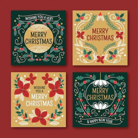 Christmas Illustration Design, Christmas Pattern Design, Free Printable Christmas Cards, Kids Graphic Design, Hand Drawn Christmas, Calligraphy Cards, Free Printable Cards, 카드 디자인, Christmas Labels