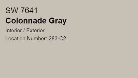 Colonnade Gray SW7641 Interior Door Paint, Colonnade Gray, Door Paint, Accent Wall Paint, Gray Interior, Interior Door, Wall Paint, Accent Wall, Interior And Exterior