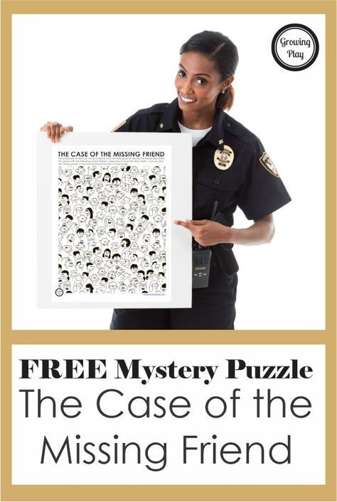 Mystery Puzzles for Students - Growing Play Mystery Pictures Free, Detective Themed Classroom, Mystery Games For Kids, Mystery Puzzles, Visual Perceptual Activities, Mystery Room, Mystery Party Game, Puzzle Party, Escape Room Puzzles