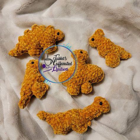 Thanks for the kind words! ★★★★★ "So cute and soft." Jenny M. https://etsy.me/3wH7Tl6 #etsy #dinonuggies #nuggies #nuggets #dinosaur #dinos #crochet #trex #brontosaurus #parasaurolophus Crochet Dino Chicken Nugget Pattern, Dino Nuggies Crochet Pattern, Crochet Dino Chicken Nugget, Dino Nuggets Crochet Pattern, Dino Nuggets Crochet, Crochet Dino Nugget Pattern, Dino Nugget Crochet Pattern, Dino Nugget Crochet, Chicken Nugget Crochet Pattern