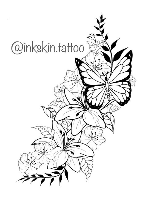 Popular Tattoo Designs, Gargoyle Tattoo, Tato Paha, Floral Back Tattoos, Butterfly Tattoos On Arm, 42 Tattoo, Arm Sleeve Tattoos For Women, Butterfly Tattoo On Shoulder, Girl Arm Tattoos