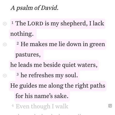 Psalms 1:3, I Lack Nothing, Growing Faith, Psalms 23, Psalm 23 1, Faith > Fear, Names Of Christ, Green Pastures, The Lord Is My Shepherd