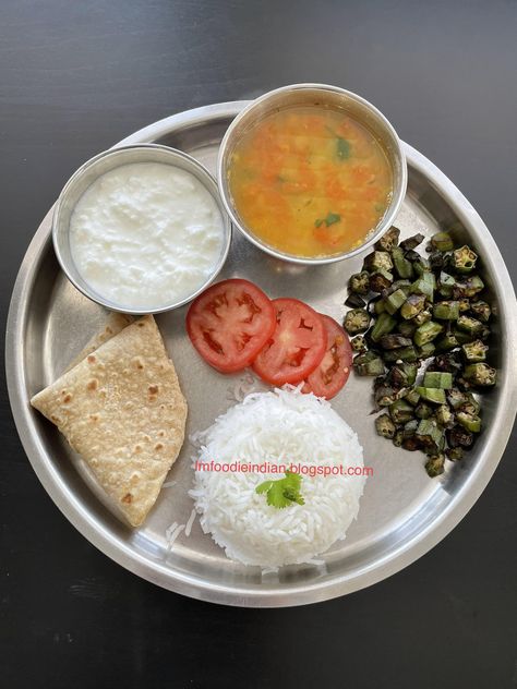 Satvik indian food arranged in a thali. Staple diet of billions of Indians. Satvik Food Recipe Indian, Food Without Onion And Garlic, Satvic Food Recipes, Without Onion Garlic Indian Recipes, Satvik Food Recipe, Satvic Food, Sattvic Food, Satvik Food, Food Thali