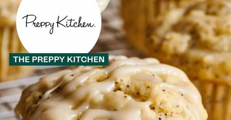 John Kanell, Poppy Seed Muffin, Frosting For Cupcakes, Muffins Lemon, Poppy Seed Muffin Recipe, Lemon Poppy Seed Muffins Recipe, Mint Cupcakes, Cloudy Kitchen, Cheesecake Cupcake