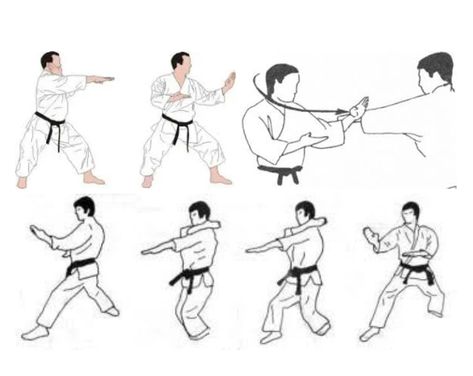 Shotokan Karate, Karate, Male Sketch, Sports