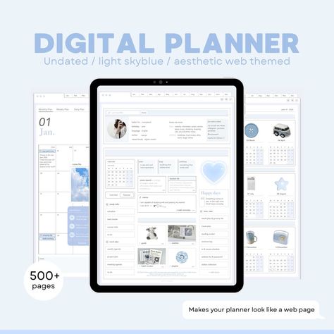 #Calendar_Digital_Planner #Digital_Planner_Daily_Layout #Digital_Planner_Index_Page #Kilonotes_Template_Free Digital Calendar Template, Work Plan Template, Digital Journal Aesthetic, Free Digital Planner, Notion Inspo, Monthly Planner Template, Undated Digital Planner, Planner Setup, Digital Planner Stickers