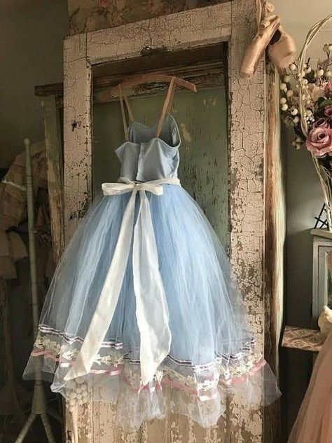 Alice In Wonderland Style Dress, Alice Blue Dress, Blue Alice Dress, Balletcore Outfits Blue, Pale Blue Dress Aesthetic, Alice In Wonderland Dress Aesthetic, Ballet Aesthetic Blue, Alice In Wonderland Dance Costume, Alice In Wonderland Dresses