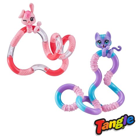 Fidgets For School, Tangle Fidget, Kitty And Bunny, Tangle Fidget Toy, Tangle Toy, Bunny Character, Cute Animal Quotes, Cool Fidget Toys, Sensory Tools