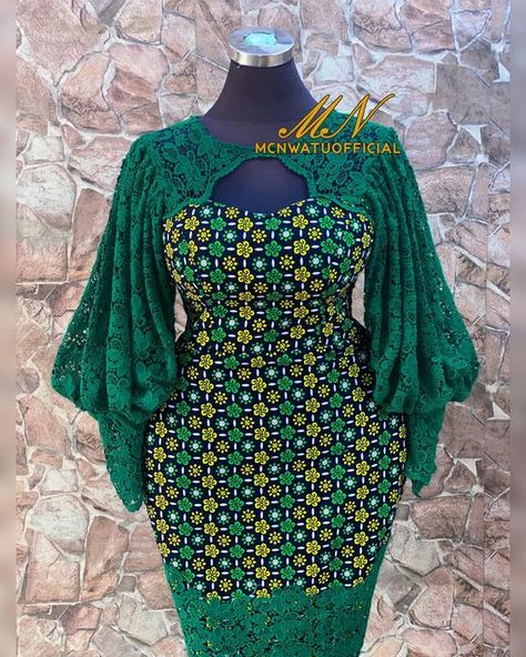 Vitenge Dresses Designs, Trendy Lace Dresses, African Wear Designs, Ankara Dress Designs, Ankara Styles For Women, Ankara Long Gown Styles, Modest Dresses Fashion, Ankara Dress Styles, Chic Dress Classy