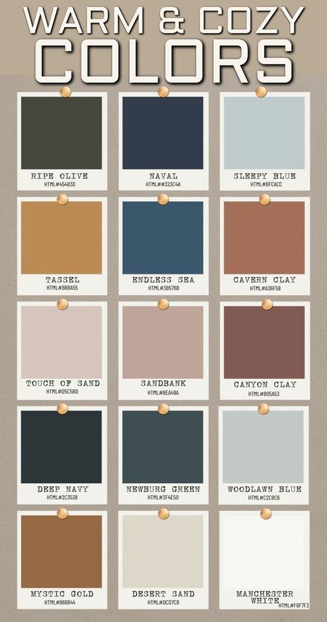 Paint Colors For Rustic Living Room, Living Room Paint Pallets, Interior Home Color Schemes Cozy Living, Room Color Ideas For Small Rooms, Relaxing Paint Colors For Home, Apartment Paint Palette, Natural Paint Colors Living Room, Coffee Color Living Room, Cool Tone Home Interior