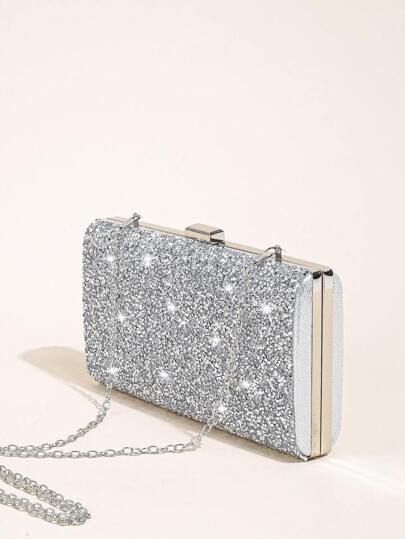 Prom Purses Clutches, Silver Clutch Purse Prom, Silver Prom Bag, Prom Bags, Silver Clutch Purse, Sparkly Bag, Classy Purses, Prom Bag, Prom Purse