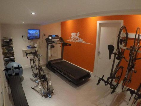 All About Unique Mancaves Do It Yourself #mancavemakeoversweepstakes #mancavebarbershopmx #mancaveclassy Triathlon Strength Training, Zwift Cycling, Triathlon Training Program, Triathlon Tattoo, Triathlon Training Plan, Gym Designs, Bicycle Garage, Home Gym Ideas, Triathlon Motivation