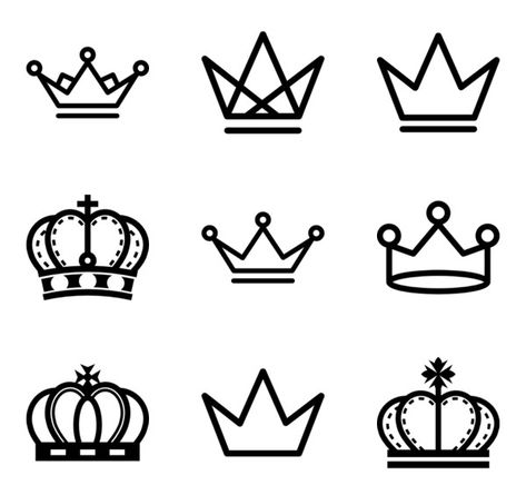 Medieval Logo, King Symbol, Royal Symbols, Crowns Royal, Prince Illustration, King Crown Tattoo, Small Crown Tattoo, Crown Icon, Gold Element