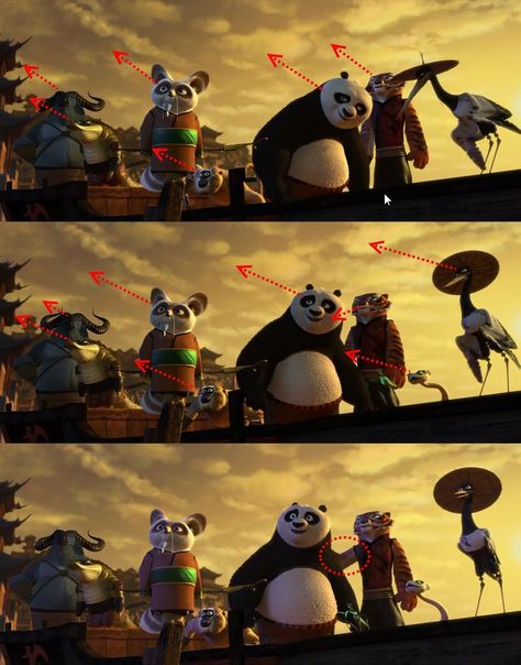 Po X Tigress, Tigress Kung Fu Panda, Po And Tigress, Kung Fu Panda 2, Frame By Frame, Doraemon Cartoon, Cute Couple Comics, Panda Art, Dreamworks Animation