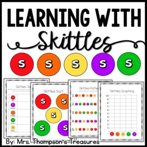 Rabbit Science – Mrs. Thompson's Treasures Skittles Graphing, Tally Graphs, Pattern Practice, Sight Word Activity, Tally Chart, Sorting Mats, Class Activity, Art Templates, Sight Word Activities