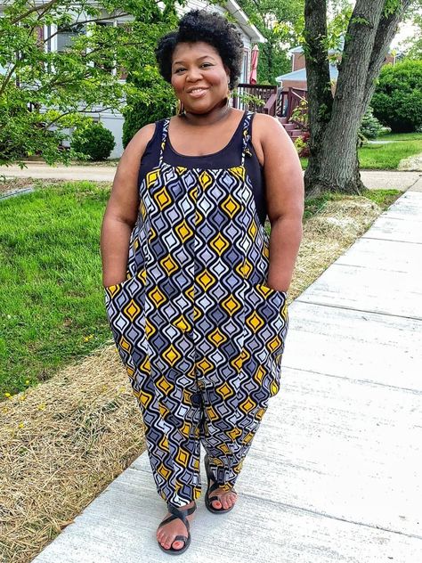 Same Pattern, Different Bodies: Ready to Sew Patsy Overalls Wide Leg Overalls Sewing Pattern, Dungaree Pattern Women Free, Easy Overalls Pattern, Women’s Romper Sewing Pattern, Plus Size Romper Pattern, Free Overall Pattern Women, Diy Overalls Pattern, Overall Sewing Pattern Women, Plus Size Jumpsuit Pattern