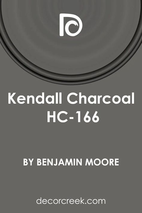 Kendall Charcoal HC-166 Paint Color by Benjamin Moore Kendall Charcoal Doors, Kendall Charcoal Benjamin Moore Dining Room, Kendall Charcoal Benjamin Moore Cabinets, Charcoal Gray Cabinets, Benjamin Moore Brown, Kendall Charcoal Benjamin Moore, Benjamin Moore Kendall Charcoal, Kendall Gray, Benjamin Moore Exterior