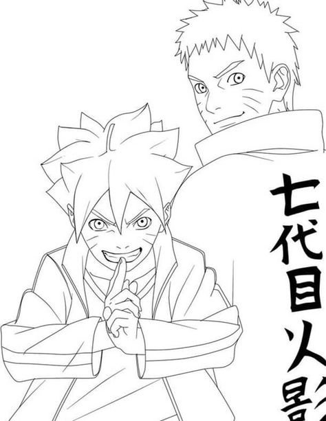 Fun Naruto coloring pages for your little one. They are free and easy to print. The collection is varied for different skill levels. Pin it. #coloringpages #freeprintables #naruto Manga Coloring Book, Coloring Pages For Grown Ups, Naruto Sketch Drawing, Anime Lineart, Naruto Sketch, Naruto Drawings, Naruto Uzumaki Art, Free Adult Coloring Pages, Uzumaki Boruto