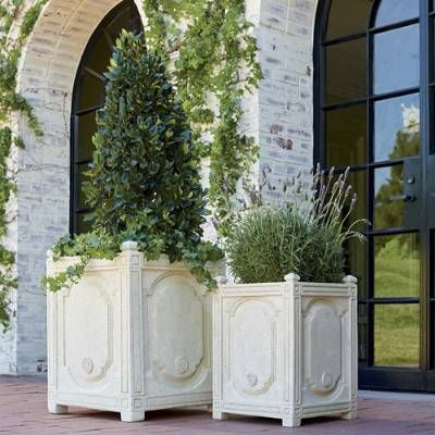 Whitewashed Stone, Outdoor Urns, Winter Vegetables Gardening, Topiaries, Crushed Stone, Garden Edging, Outdoor Planters, Lawn And Garden, Raised Garden Beds