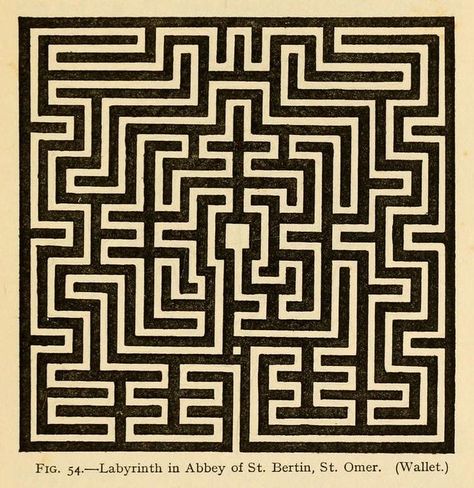 Mazes and Labyrinths (1922) – The Public Domain Review Medieval France, Labyrinth Design, Maze Design, The Minotaur, Book Genre, Some Words, Labyrinth, Book Pages, Original Work