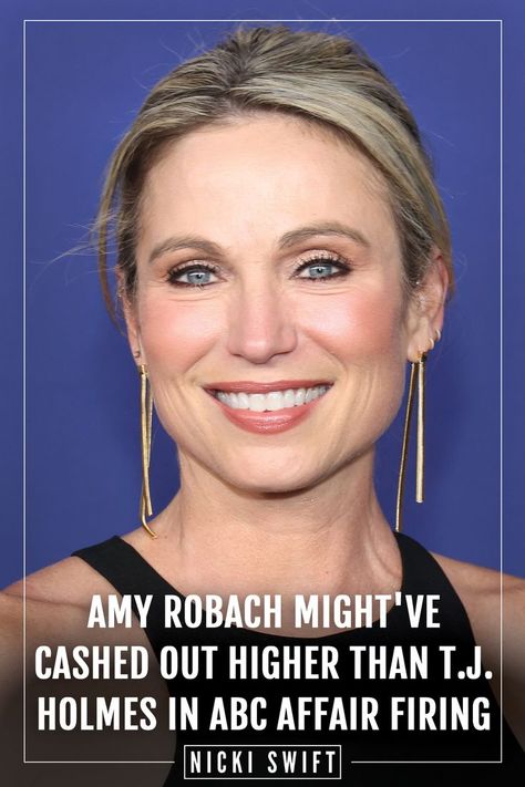 In December 2022, it was reported that the alleged affair between "Good Morning America' hosts T.J. Holmes and Amy Robach would be investigated. Amy Robach, Cash Out, December 2022, Good Morning America, Swift, Good Morning, Abc, Celebrities