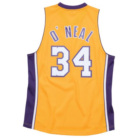 Shaquille O’neal, La Lakers Jersey, Wilt Chamberlain, Lakers T Shirt, Tennis Racquets, Magic Johnson, Shaquille O'neal, Vintage Jerseys, Nba Players