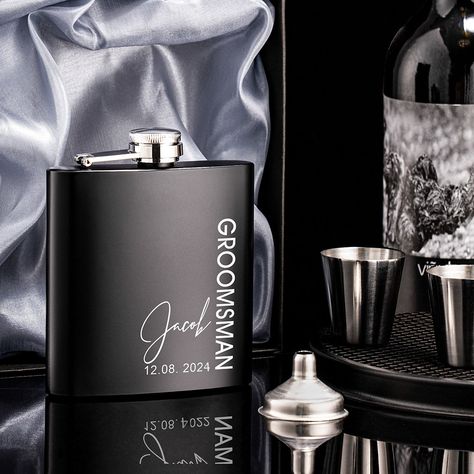 Personalized Groomsmen Flask Groomsman Gifts Wedding Party Present Best Man Proposal Gift for Men Groomsmen Flask Ideas, Personalized Groomsmen Flasks, Flask Groomsmen Gifts, Bridesmaid Hamper, Secret Flask, Wedding Party Gifts Groomsmen, Personalized Flask, Groomsmen Gifts Flask, Golf Events