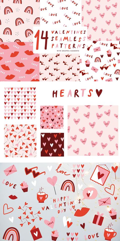 Valentine’s Day Design, Valentines Packaging, Valentines Graphics, Valentines Prints, Valentine 2024, T Shirt Packaging, Valentine's Day Illustration, Text Letters, Valentines Inspiration