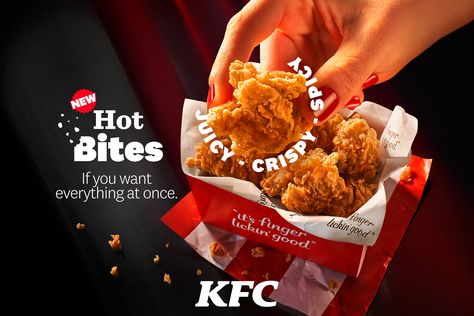 Fried Chicken Creative Ads, Kfc Advertising, Fried Chicken Branding, Kfc Poster, Eid Posters, Ayam Korea, Kfc Inspired Recipes, Chicken Brands, Chicken Poster