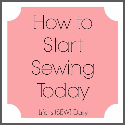 Start Sewing, Sewing 101, Trendy Sewing, Sewing Class, Sewing Lessons, Sewing Projects For Beginners, Diy Couture, Love Sewing, Sewing For Beginners