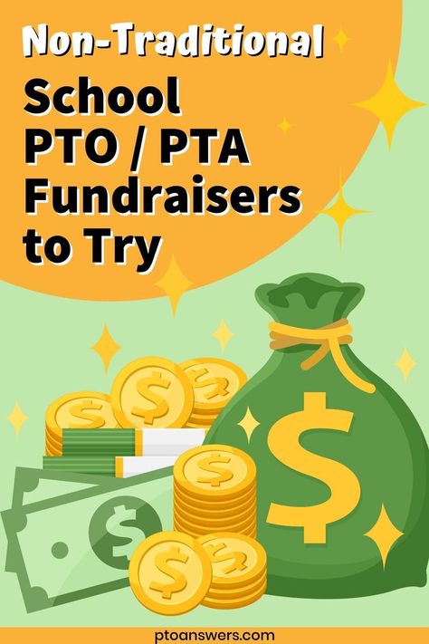 Looking for PTO PTA School Fundraiser Ideas? Check out this round up of non-traditional, aka out of the box money generators that will help you raise the money you need to fully fund your school parent group's budget for the year. School Council Ideas, Student Council Fundraising Ideas, School Fundraiser Ideas, Group Fundraising Ideas, Fundraiser Ideas School, Elementary School Fundraisers, Community Fundraiser, Pta Fundraising, Fun Fundraisers